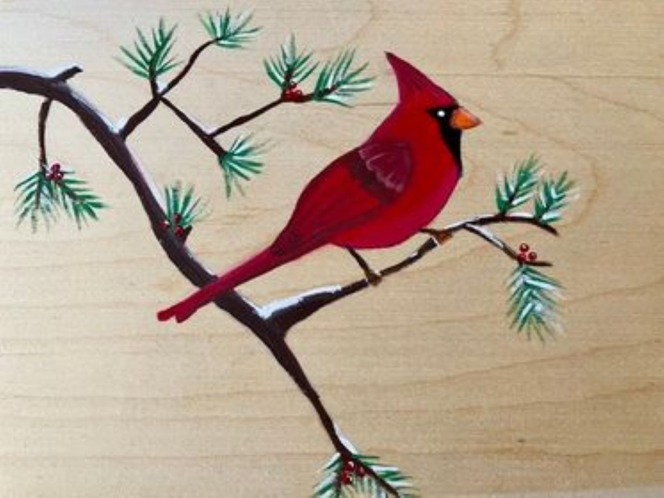 Atelier d'initiation à la peinture sur bois (Projet A)
