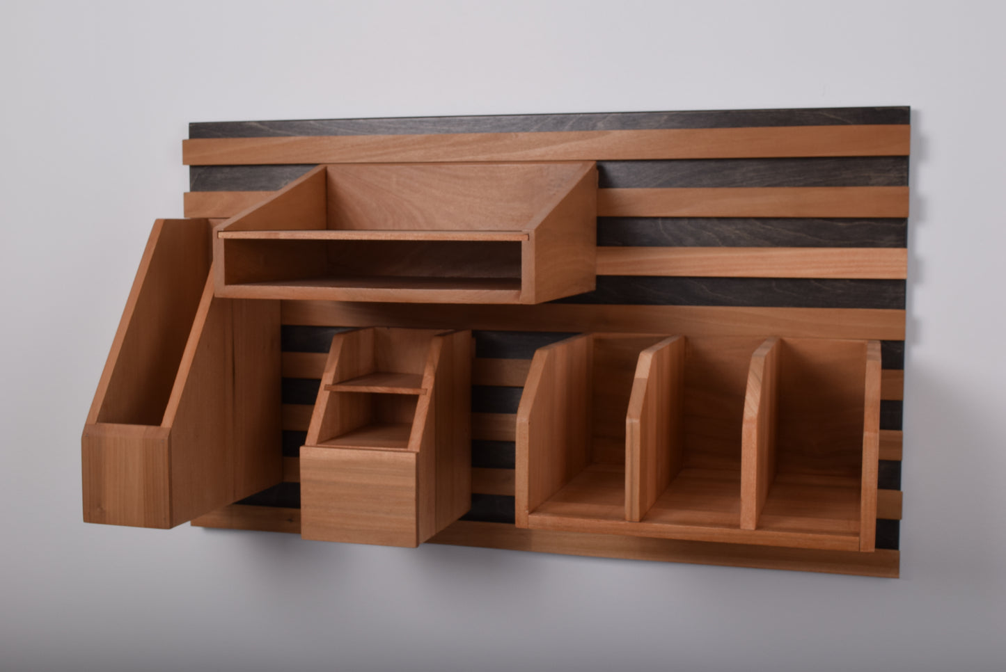 Ensemble complet de rangements sectionnels pour bureau