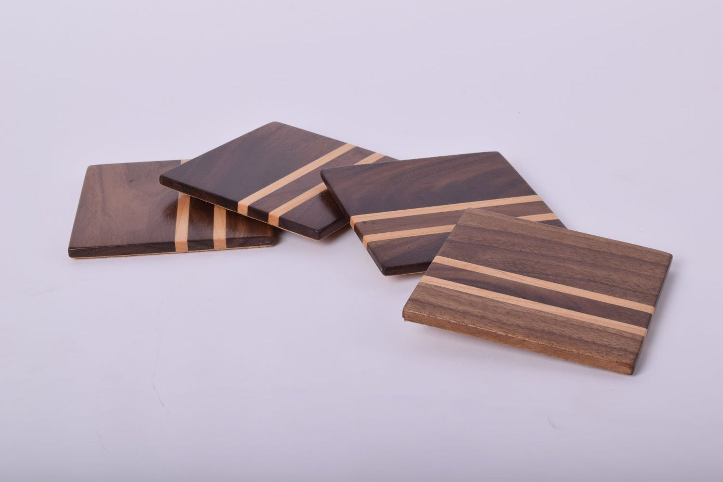 Sous-verres à bandes