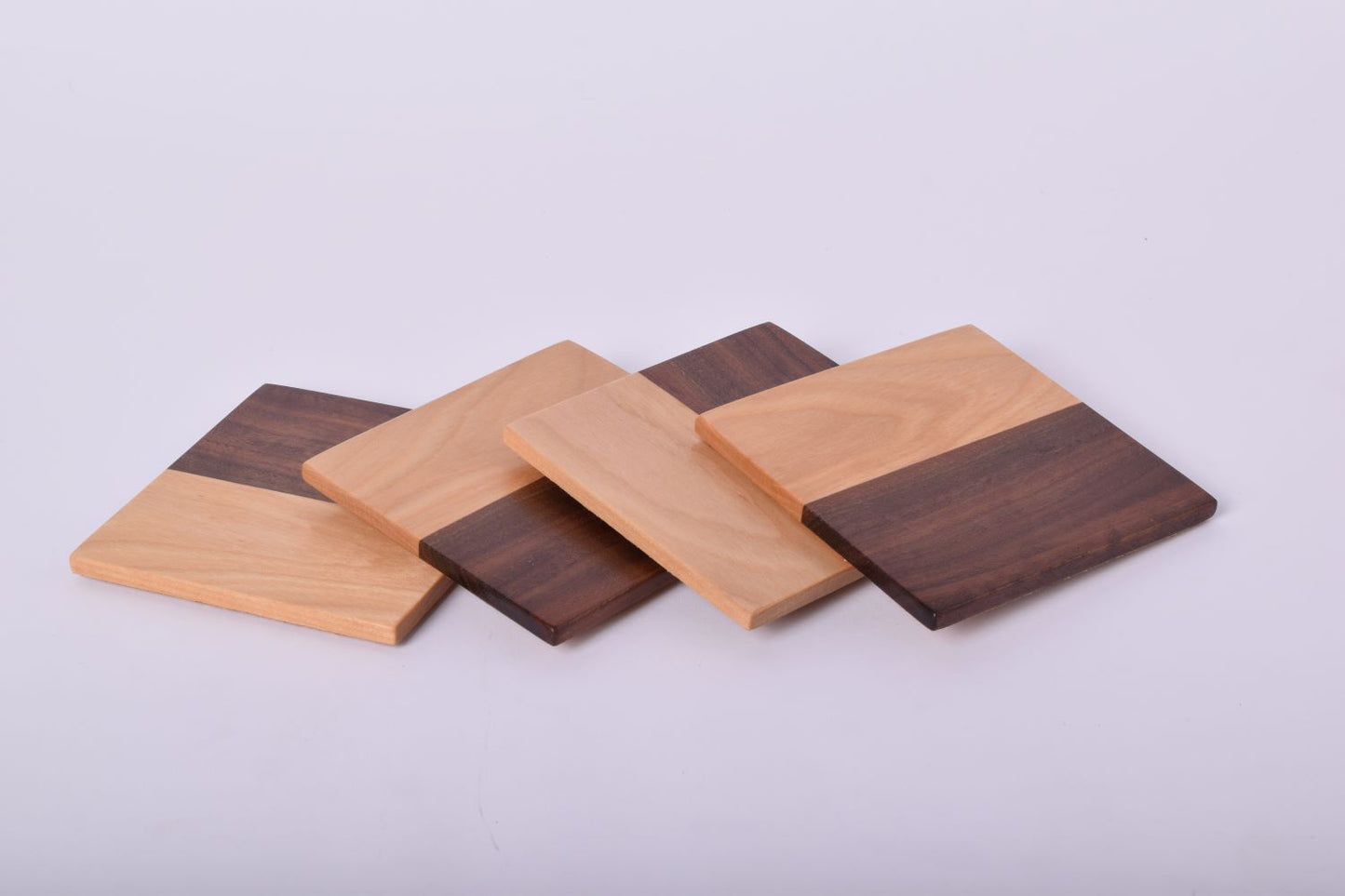 Sous-verres moitié-moitié